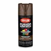 Short Cuts Krylon Fusion All-In-One Hammered Cocoa Brown Paint+Primer Spray Paint 12 oz K02785007